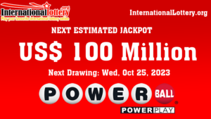 一位获胜者在2023年10月23日获得了2,000,000美元的奖金，而百万富翁彩票的头奖则达到了1亿美元。
